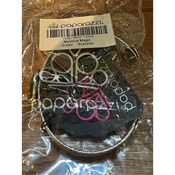 Bundle Sale 3 for $15 | Paparazzi Mystical Magic - Green Bracelet - Picture 5 of 7